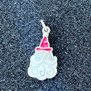 James Avery Enamel Santa Claus Charm Pendant